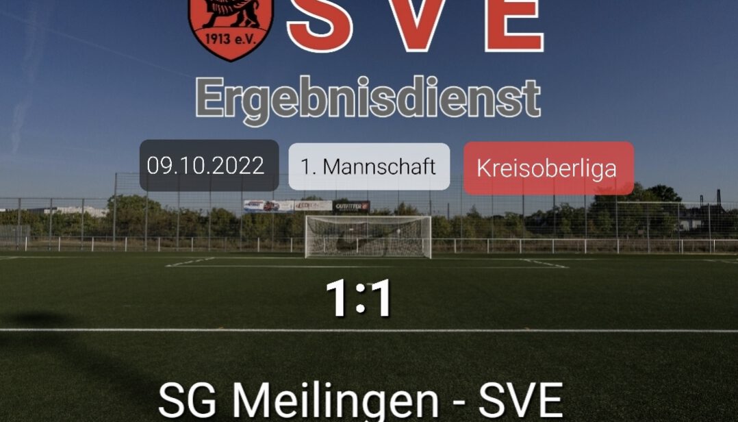 Ergebnis 1._Meilingen – SVE 1-1