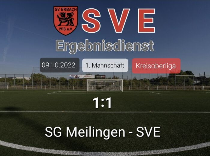 Ergebnis 1._Meilingen – SVE 1-1