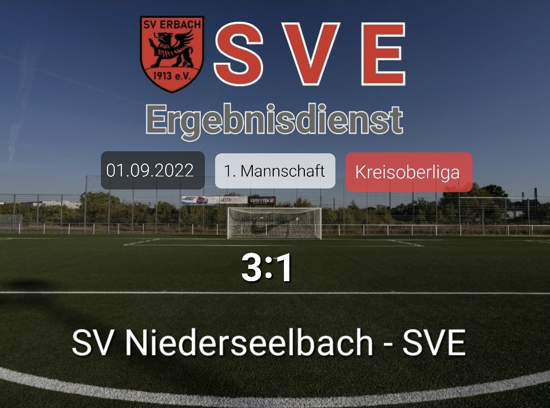 Ergebnis 1._Niederseelbach – SVE 3-1