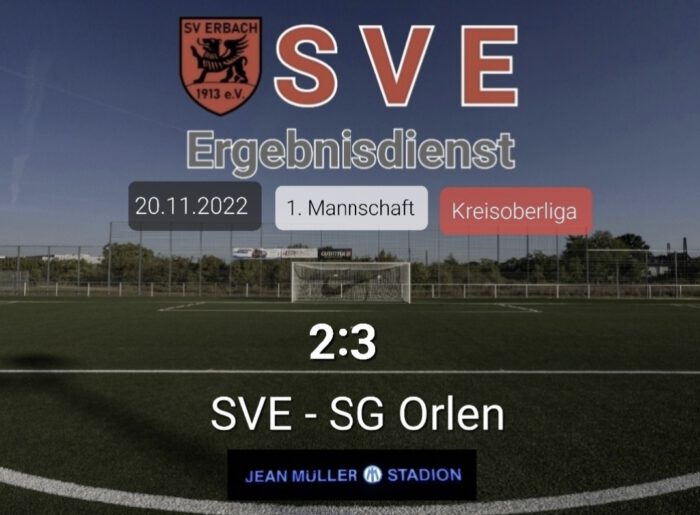 Ergebnis 1._SVE-Orlen 2-3