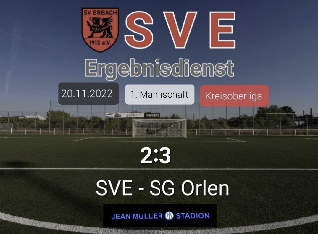 Ergebnis 1._SVE-Orlen 2-3