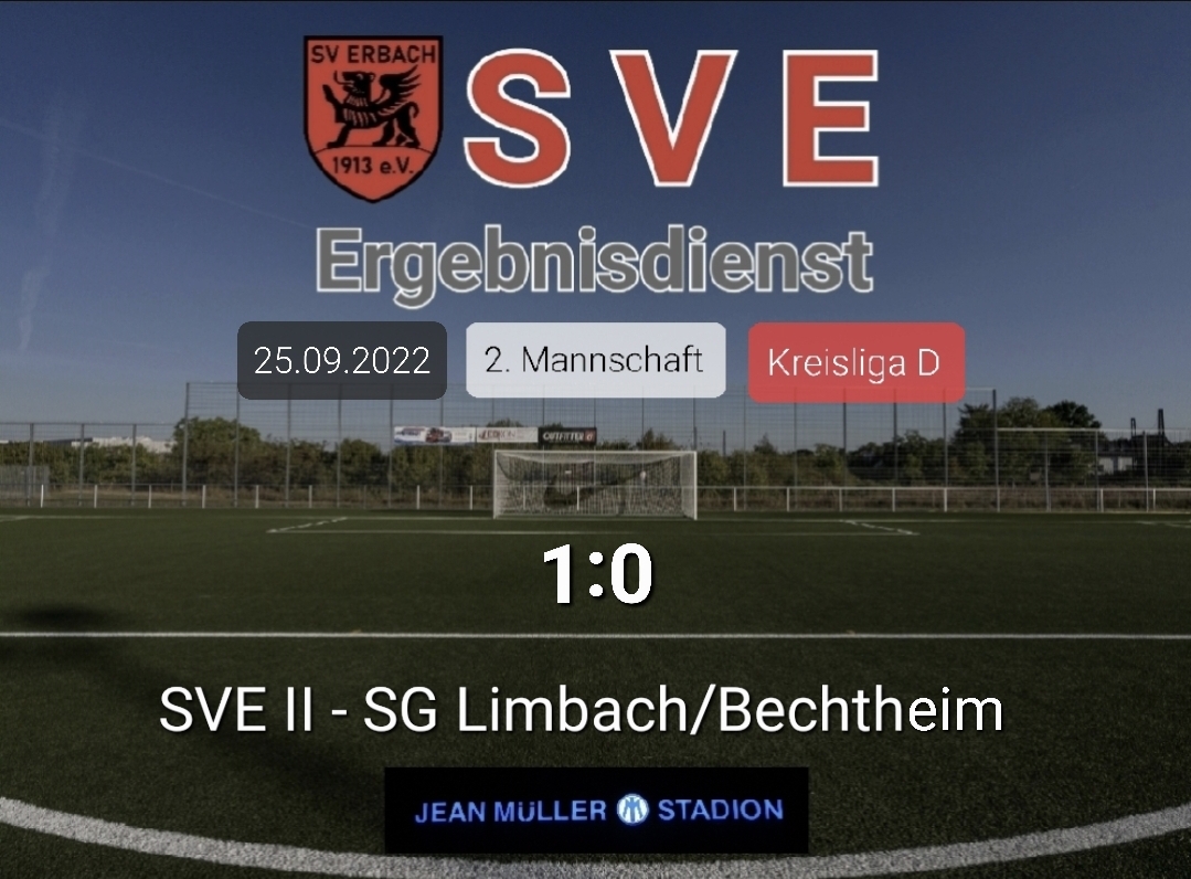 Ergebnis 2._Erbach – LimbachBechtheim 1-0