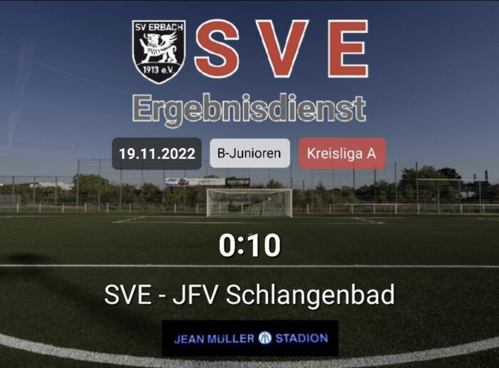 Ergebnis B_Erbach – Schlangenbad 0-10