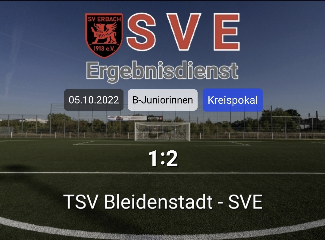 Ergebnis Bw_Bleidenstadt – Erbach 1-2