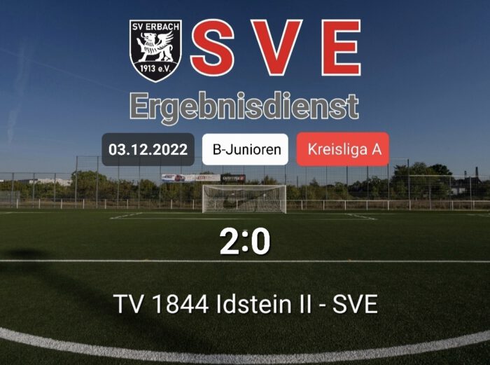 Ergebnis B_TV 1844 Idstein – Erbach 2-0