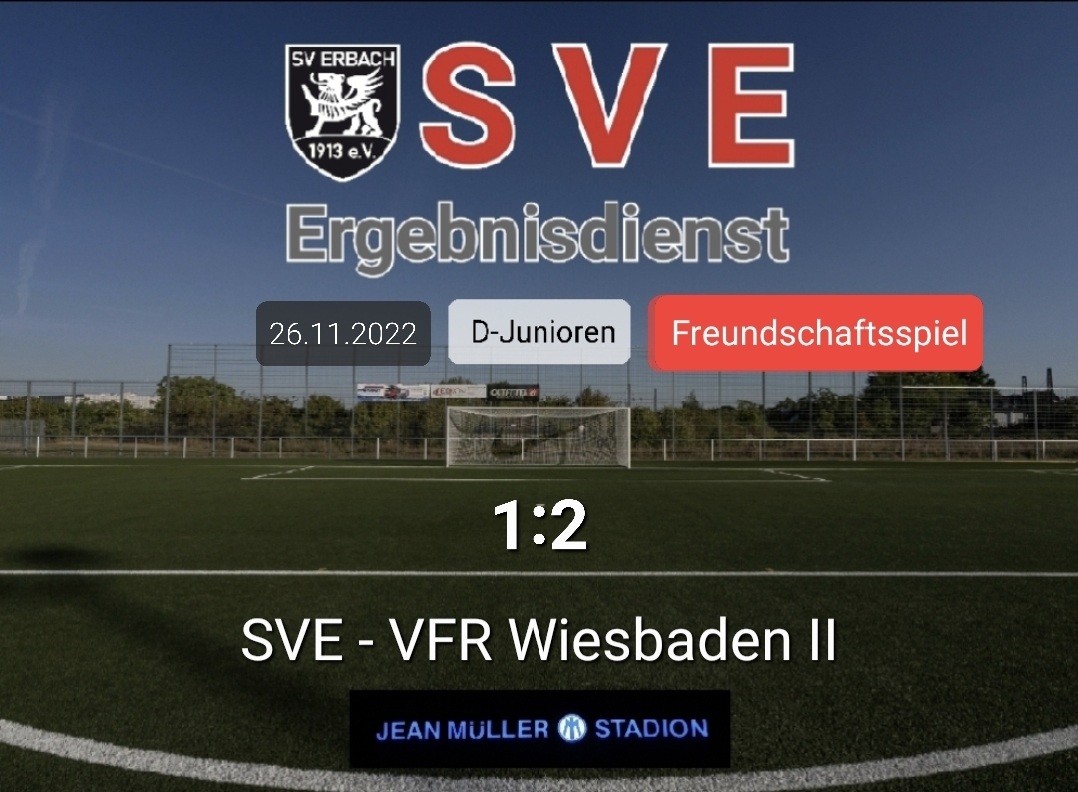 Ergebnis D_Erbach – VFR Wiesbaden II 1-2