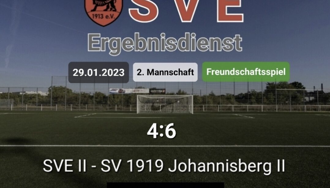 Ergebnis 2._Erbach – SV 1919 Johannisberg 4-6