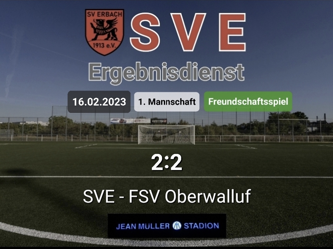 Ergebnis 1._SVE – FSV Oberwalluf 2-2