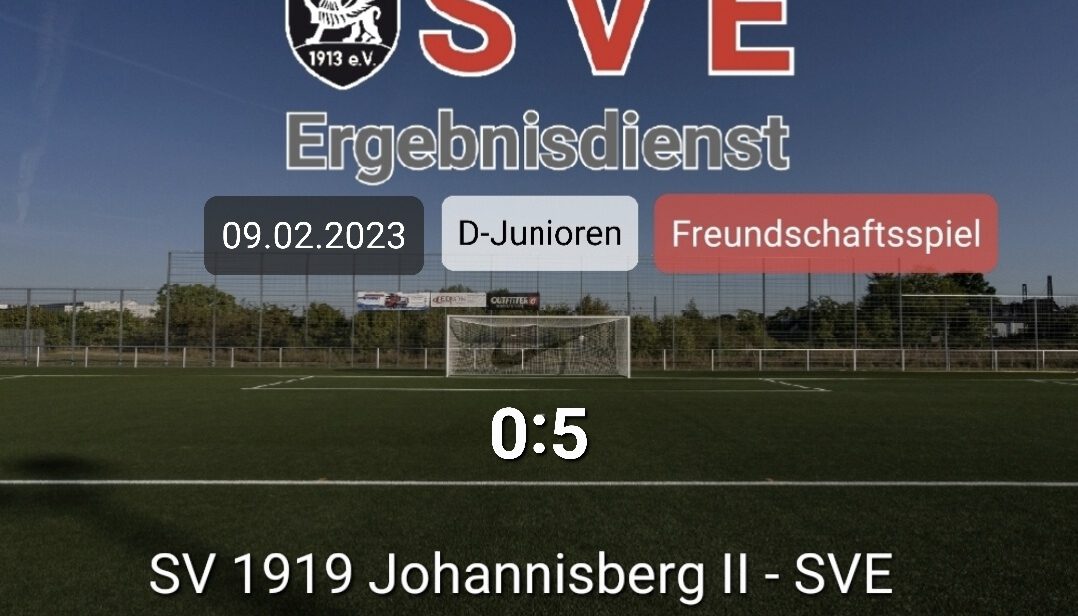 Ergebnis D_SV 1919 Johannisberg II – Erbach 0-5