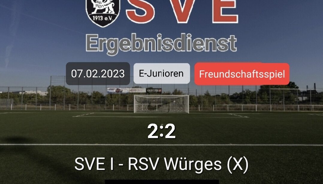Ergebnis E1_Erbach – RSV Würges 2-2