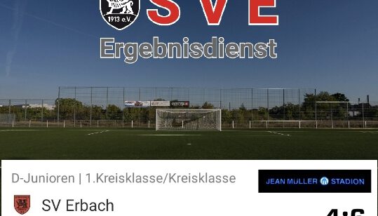Ergebnis D_Erbach – SG Hünstetten 4-6