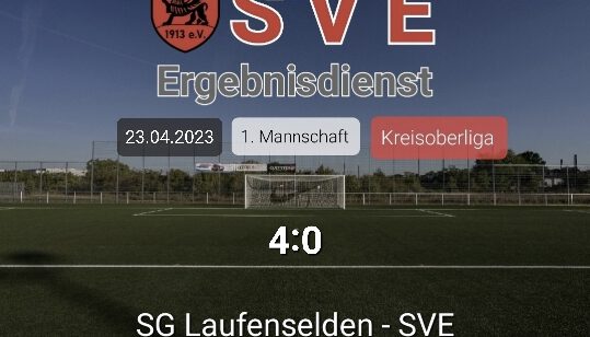 Ergebnis 1._SG Laufenselden – SVE 4-0