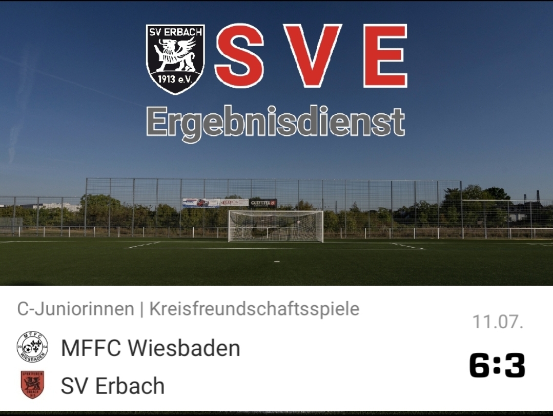 2023-07-11 Ergebnis MFFC Wiesbaden – SVE(Cw)