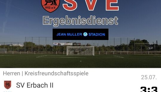 2023-07-25 Ergebnis SVE II – 1. FC Hettenhain