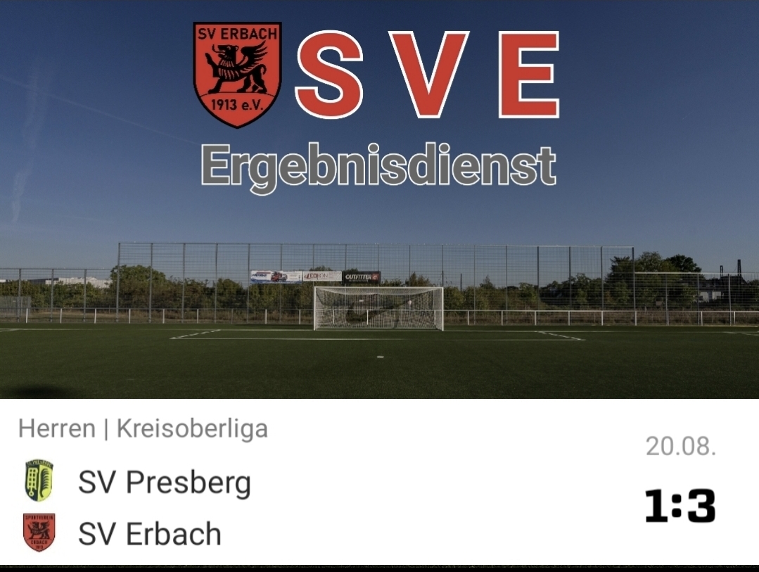 2023-08-20 Ergebnis SV Presberg – SVE