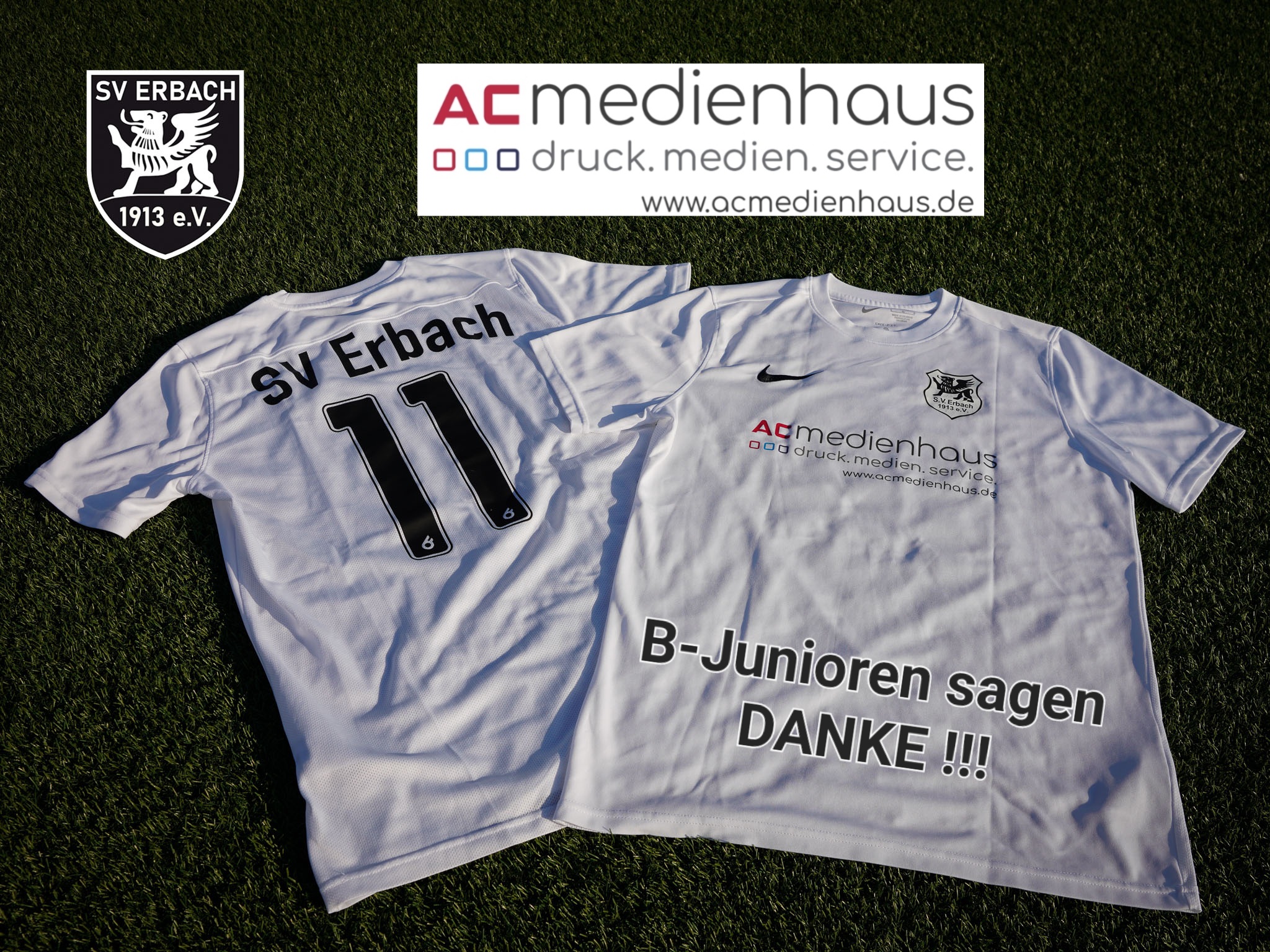 Sponsoring B-Junioren AC Medienhaus GmbH