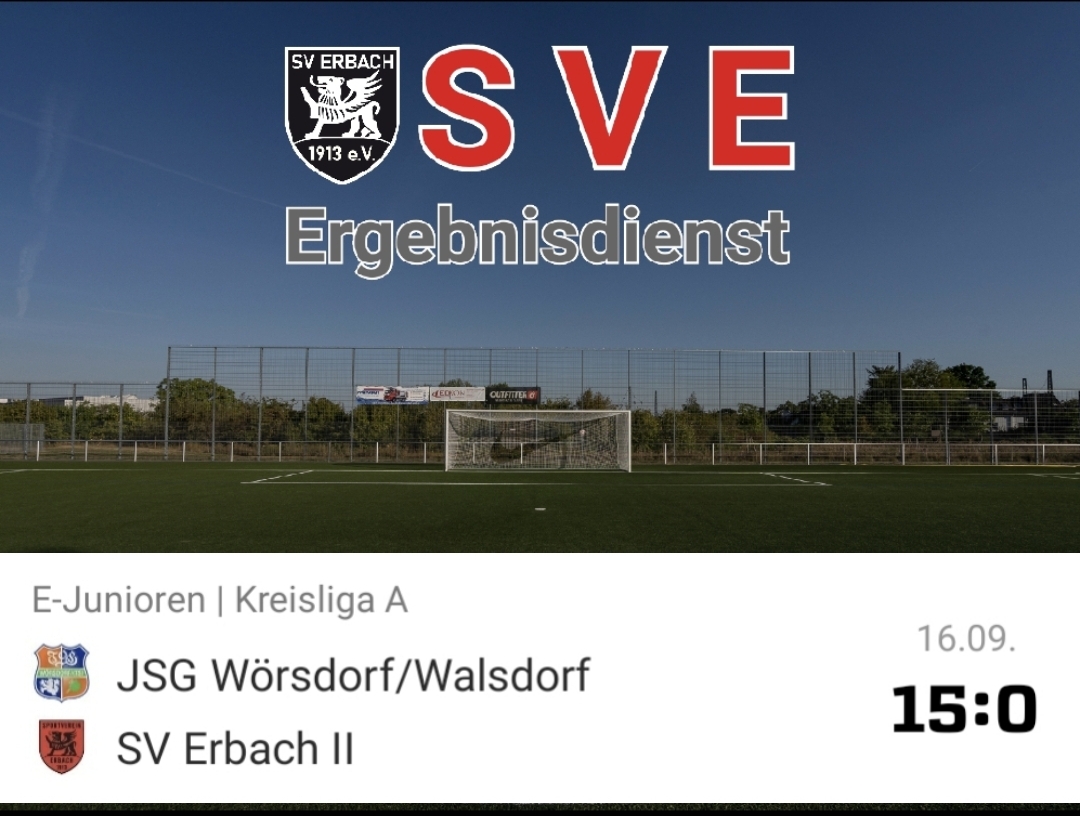2023-09-16 Ergebnis JSG Wörsdorf_Walsdorf – SVE (E2)