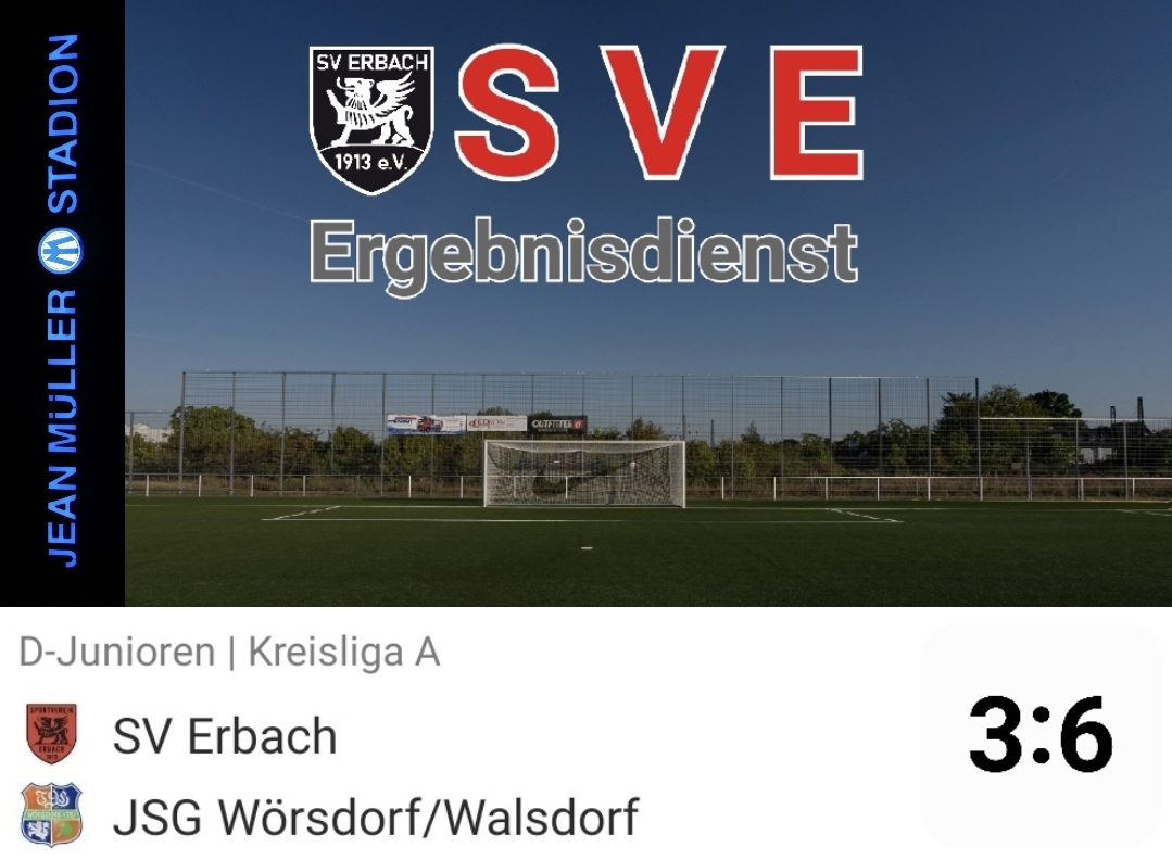 2023-09-23 Ergebnis SVE (D1) – JSG Wörsdorf_Walsdorf