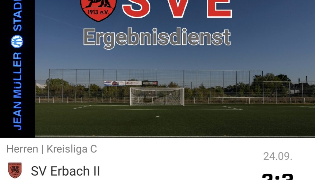 2023-09-24 Ergebnis SVE II – TGSV Holzhausen II