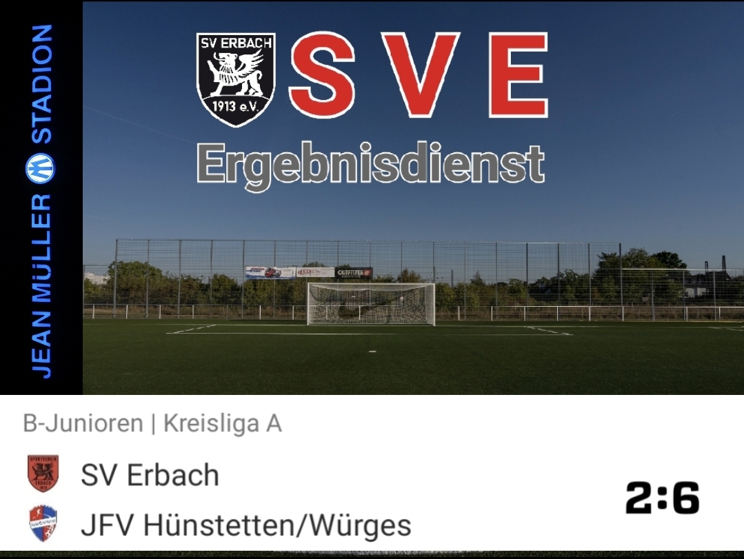 2023-09-30 Ergebnis SVE (B) – JFV Hünstetten_Würges