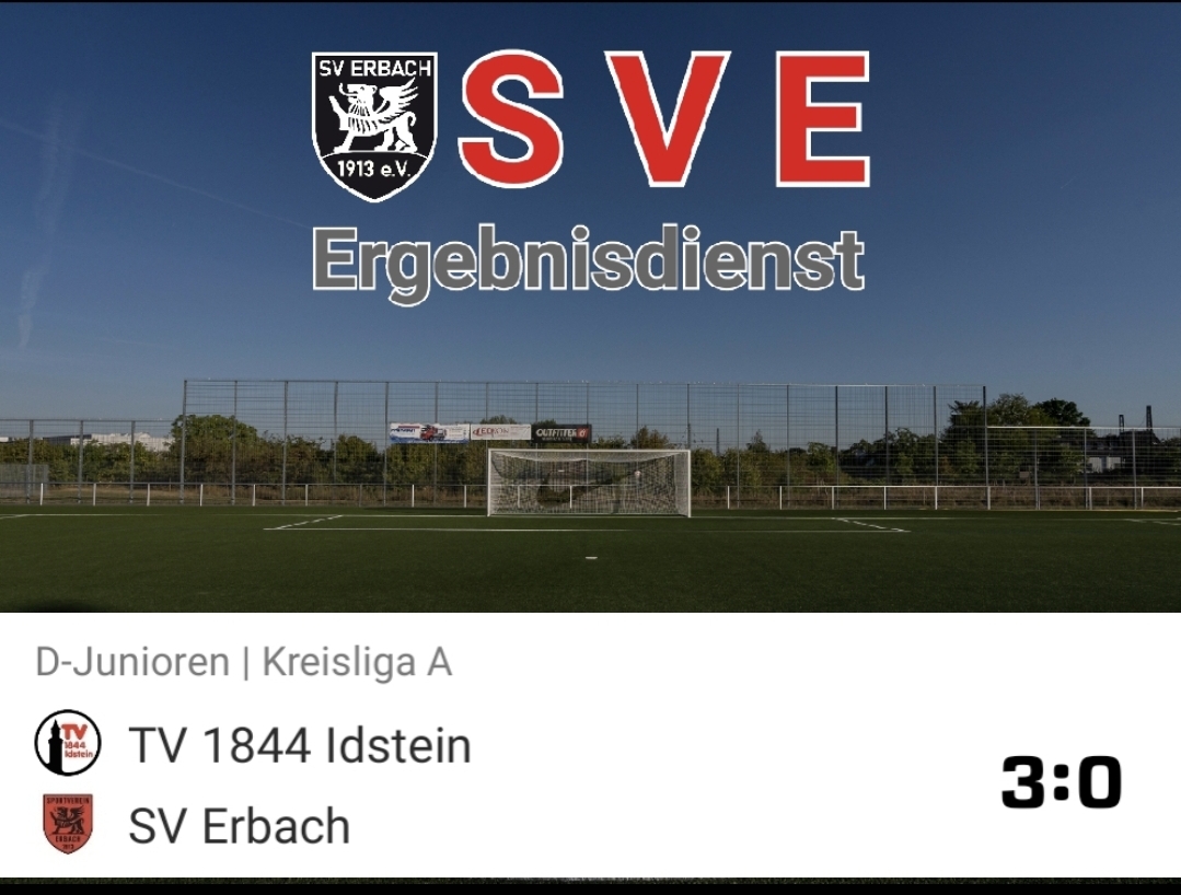 2023-09-30 Ergebnis TV 1844 Idstein – SVE (D1)