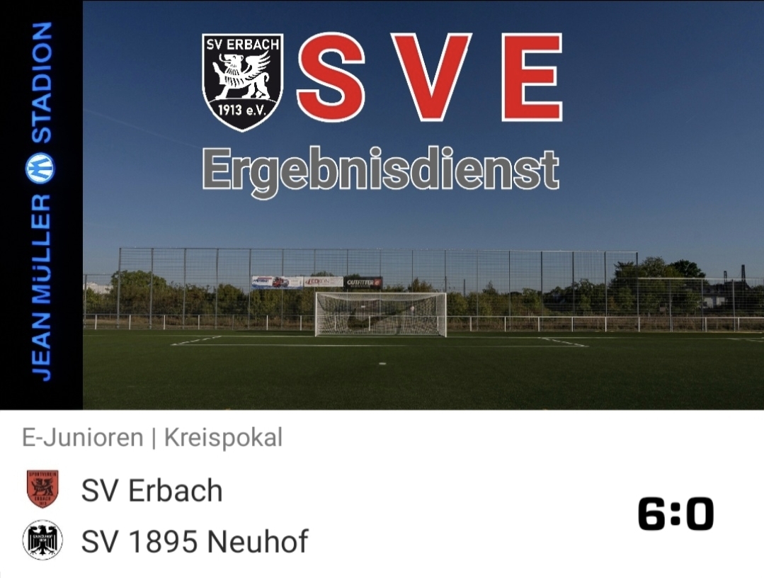 2023-10-04 Ergebnis SVE (E1) – SV 1895 Neuhof