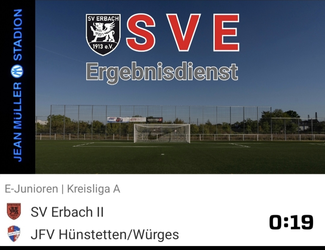 2023-10-14 Ergebnis SVE (E2) – JFV Hünstetten_Würges
