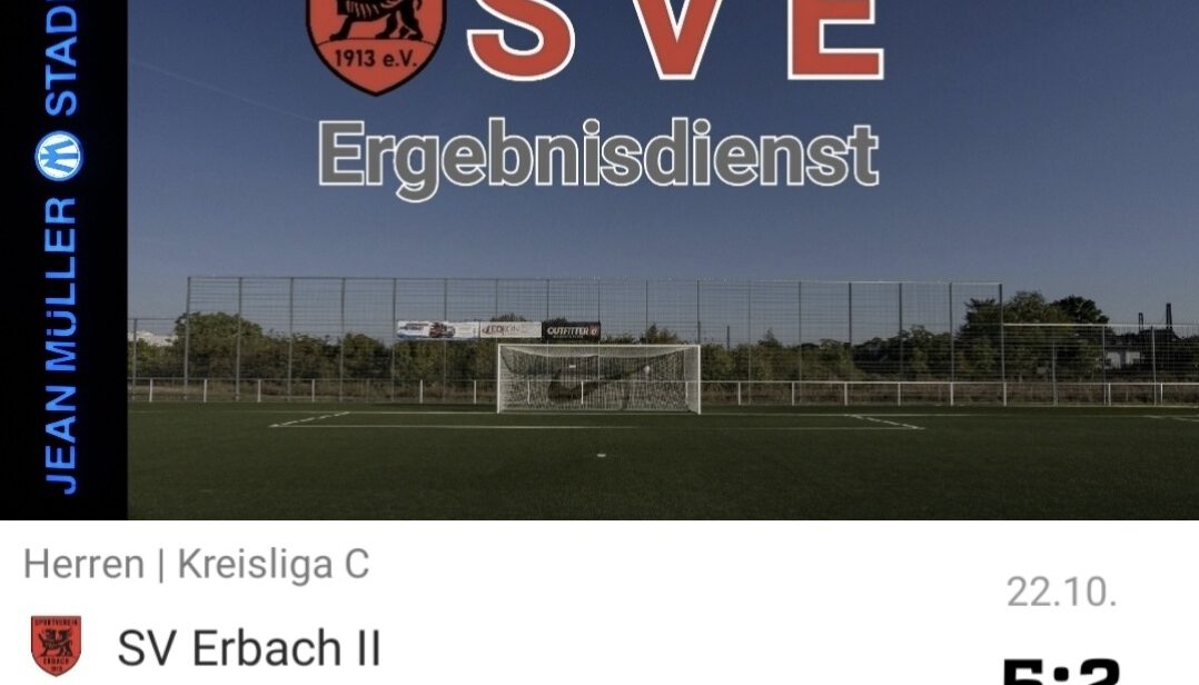 2023-10-22 Ergebnis SVE II – SV 1895 Neuhof II