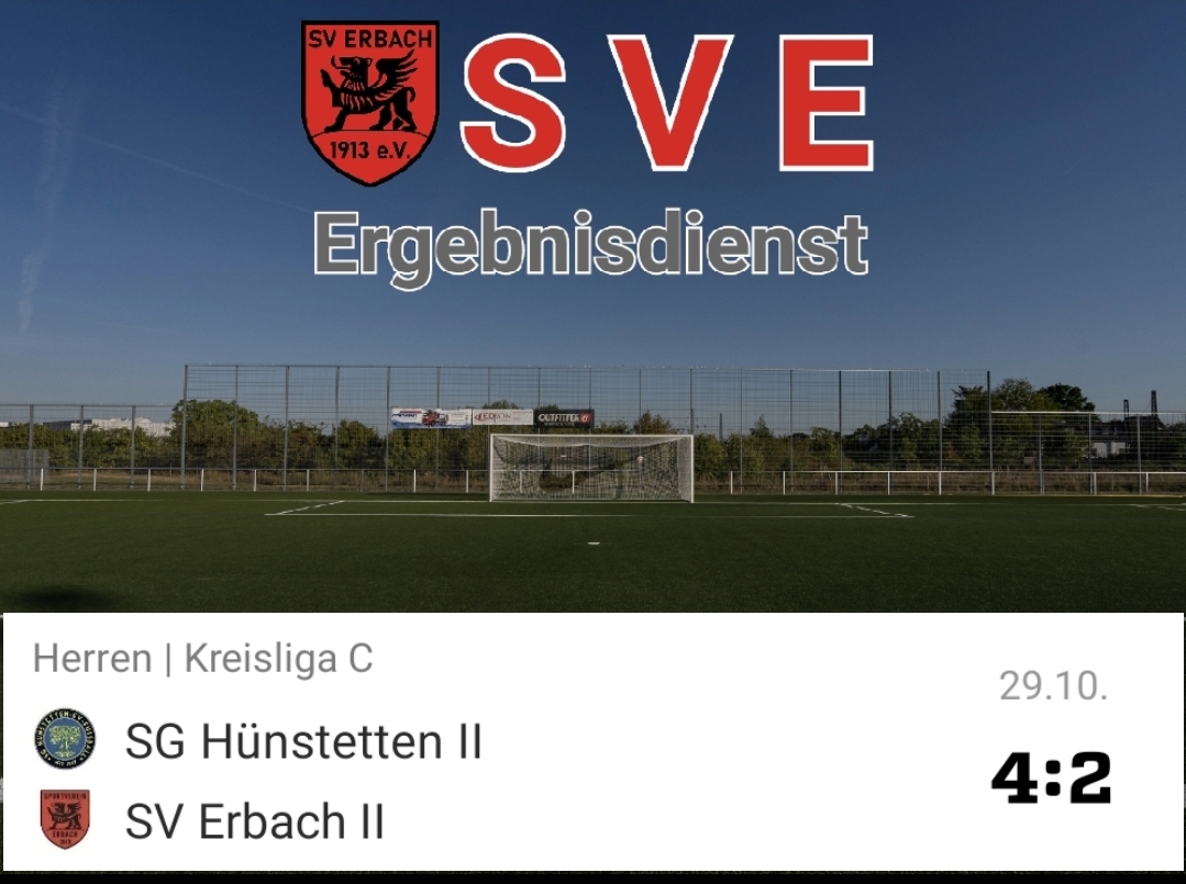 2023-10-29 Ergebnis SG Hünstetten II – SVE II