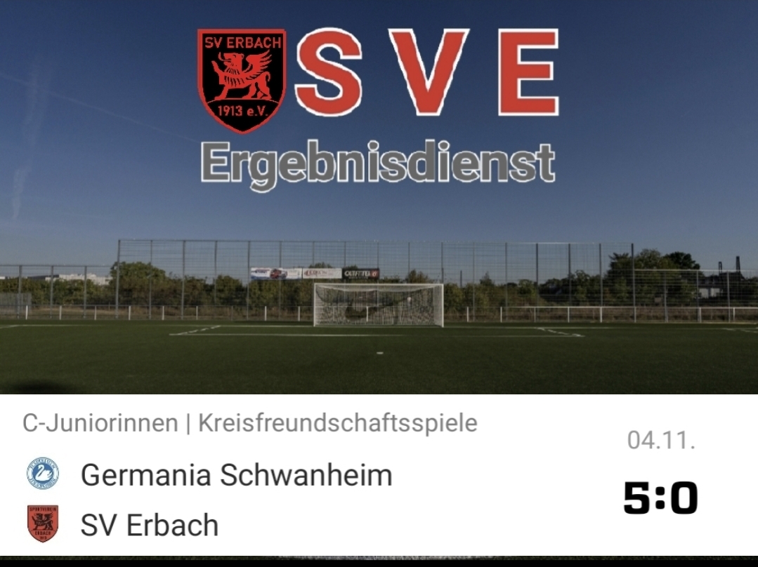 2023-11-04 Ergebnis Germania Schwanheim – SVE(Cw)
