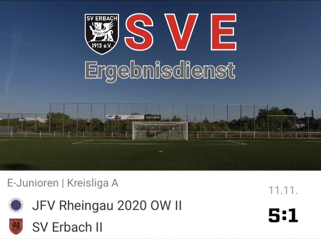 2023-11-11 Ergebnis JFV Rheingau 2020 OW II – SVE (E2)