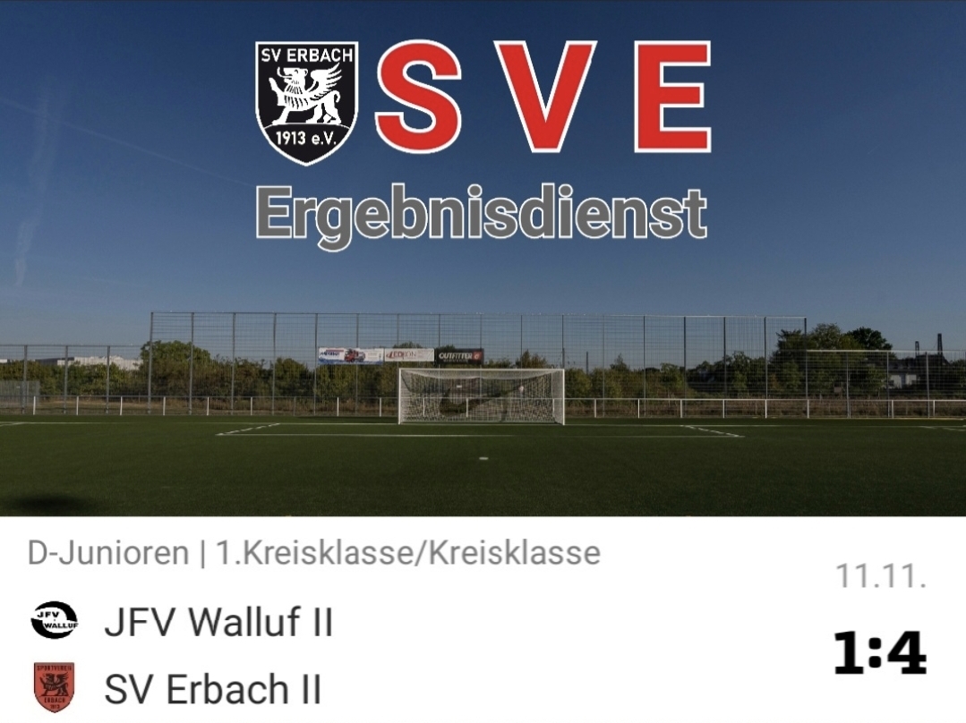 2023-11-11 Ergebnis JFV Walluf II – SVE (D2)
