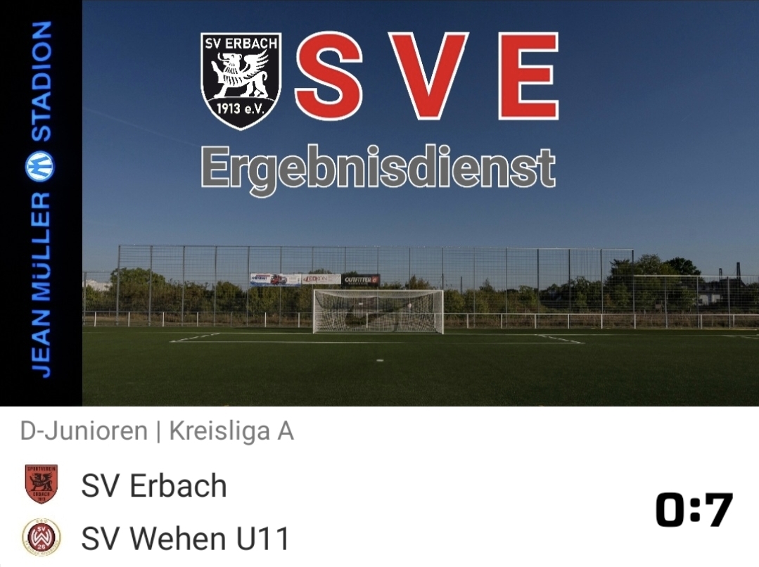 2023-11-25 Ergebnis SVE (D1) – SV Wehen U11