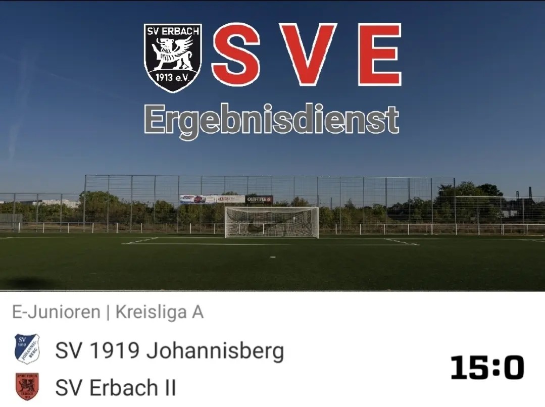 2023-12-02 Ergebnis SV 1919 Johannisberg – SVE (E2)