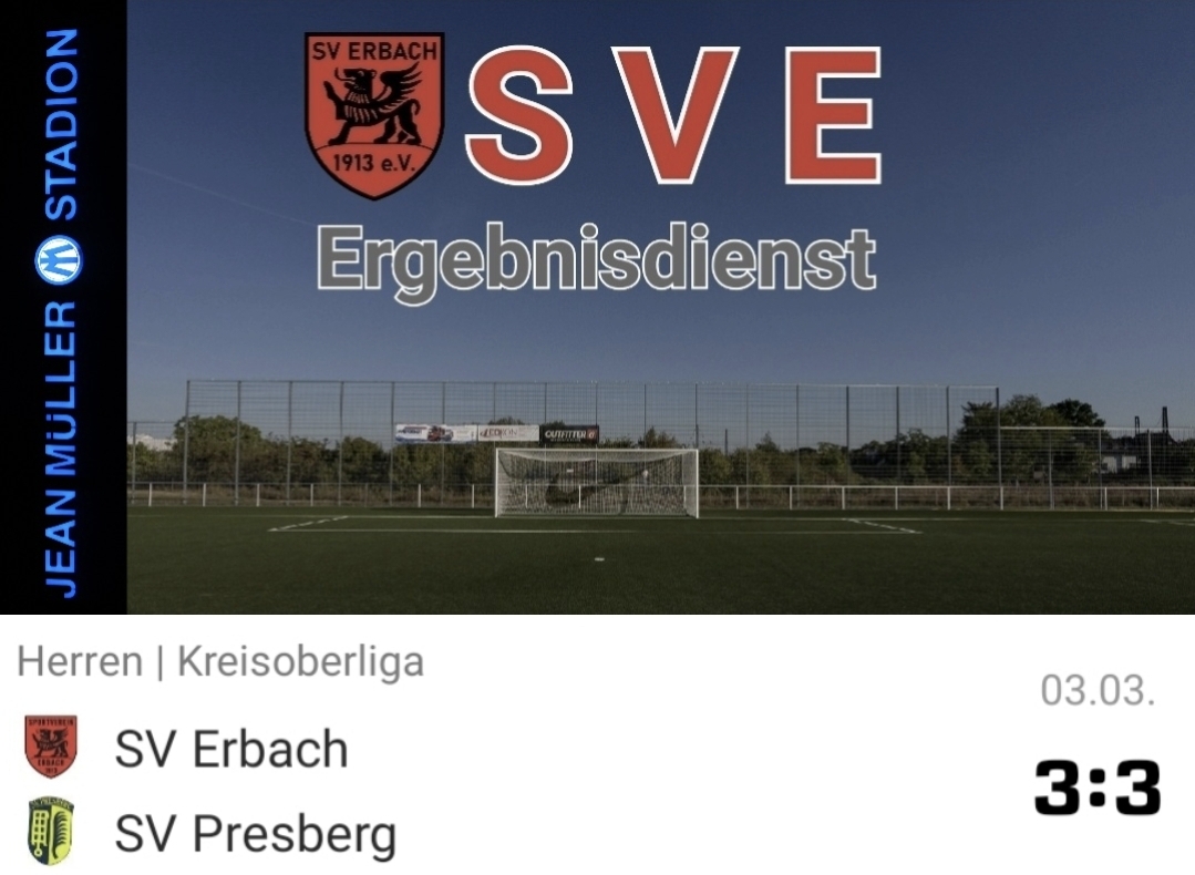 2024-03-03 Ergebnis SVE – SV Presberg
