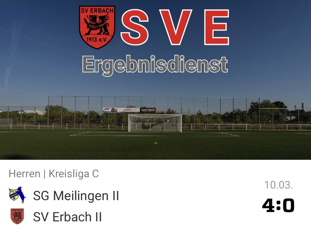 2024-03-10 Ergebnis SG Meilingen II – SVE II